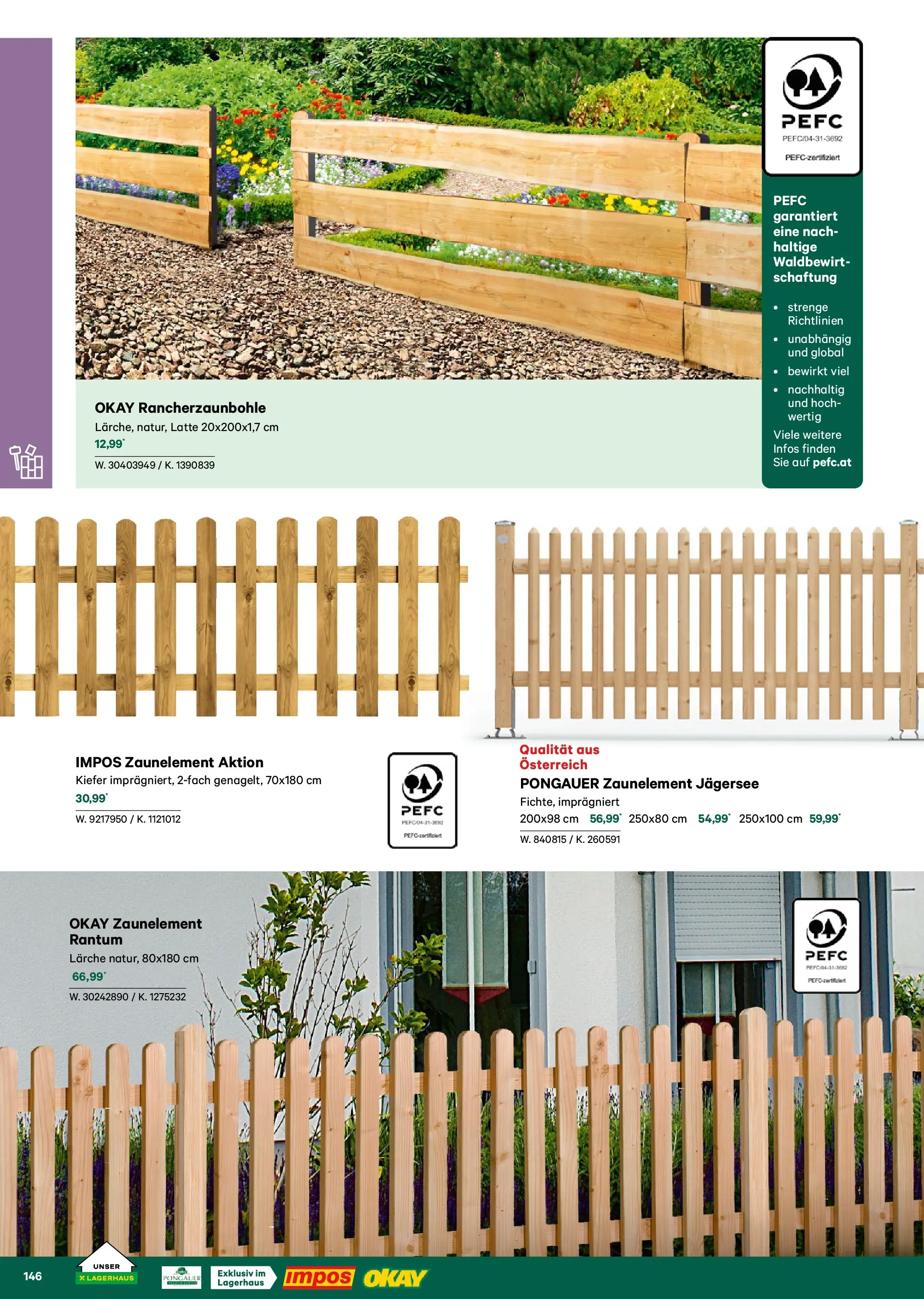 Lagerhaus Garten & Freizeit Katalog 2026 - Regau, Weyer von 01.03.2026 - Aktuelle Angebote | Seite: 146