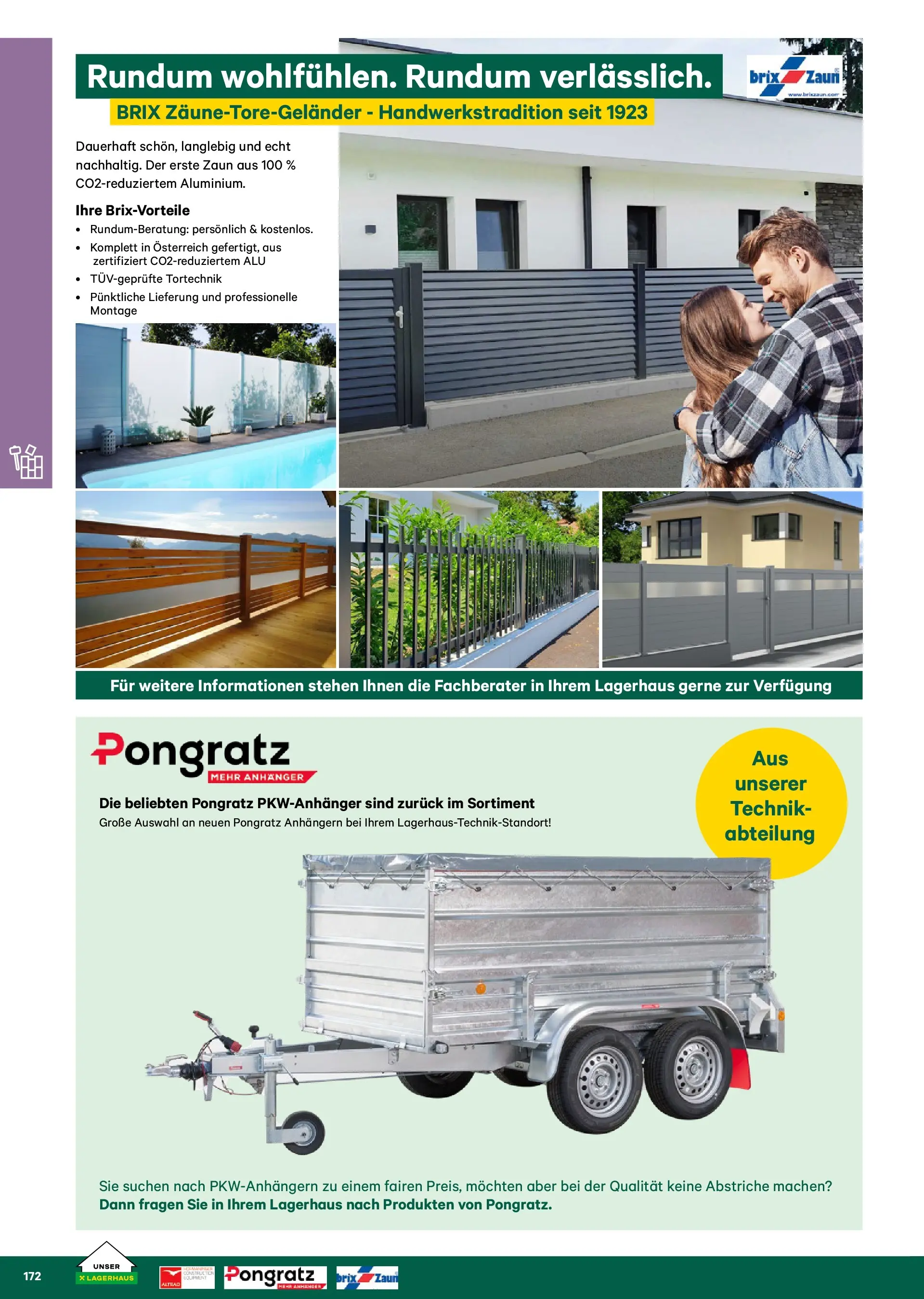 Lagerhaus Garten & Freizeit Katalog 2026 - Regau, Weyer von 01.03.2026 - Aktuelle Angebote | Seite: 172