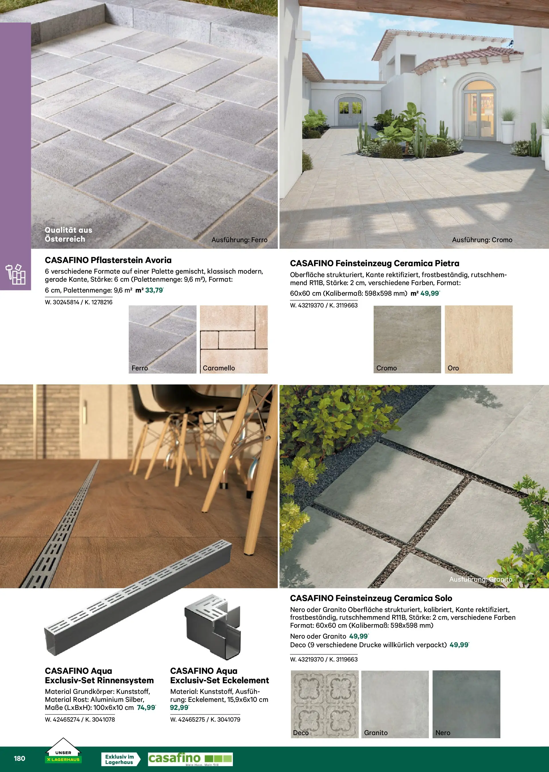 Lagerhaus Garten & Freizeit Katalog 2026 - Regau, Weyer von 01.03.2026 - Aktuelle Angebote | Seite: 180