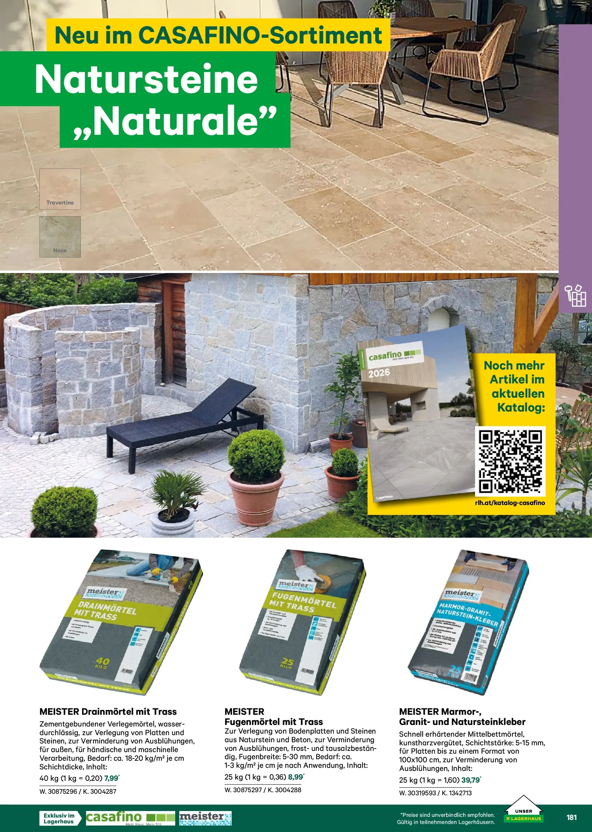 Lagerhaus Garten & Freizeit Katalog 2026 - Regau, Weyer von 01.03.2026 - Aktuelle Angebote | Seite: 181 | Produkte: Wasser