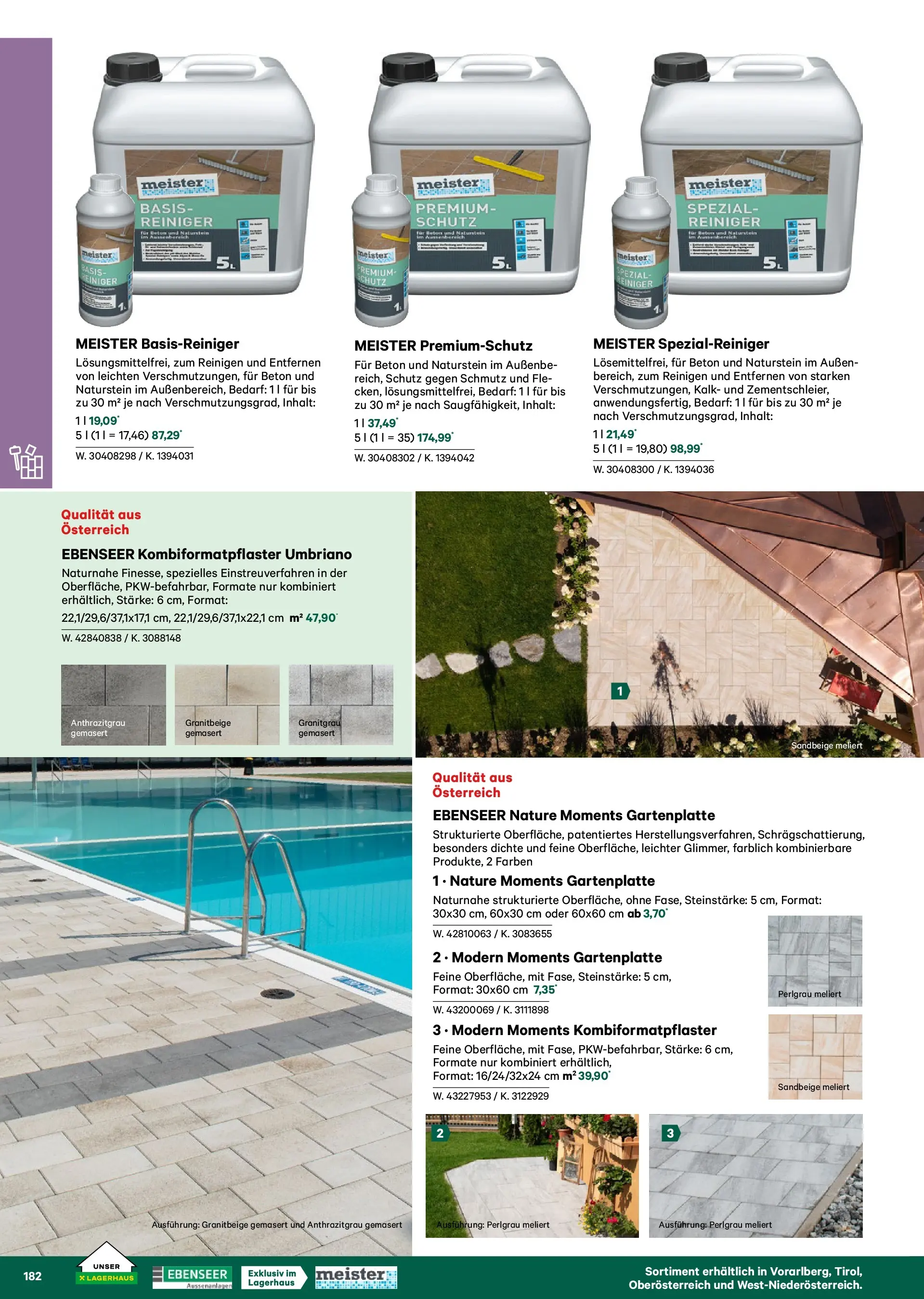 Lagerhaus Garten & Freizeit Katalog 2026 - Regau, Weyer von 01.03.2026 - Aktuelle Angebote | Seite: 182