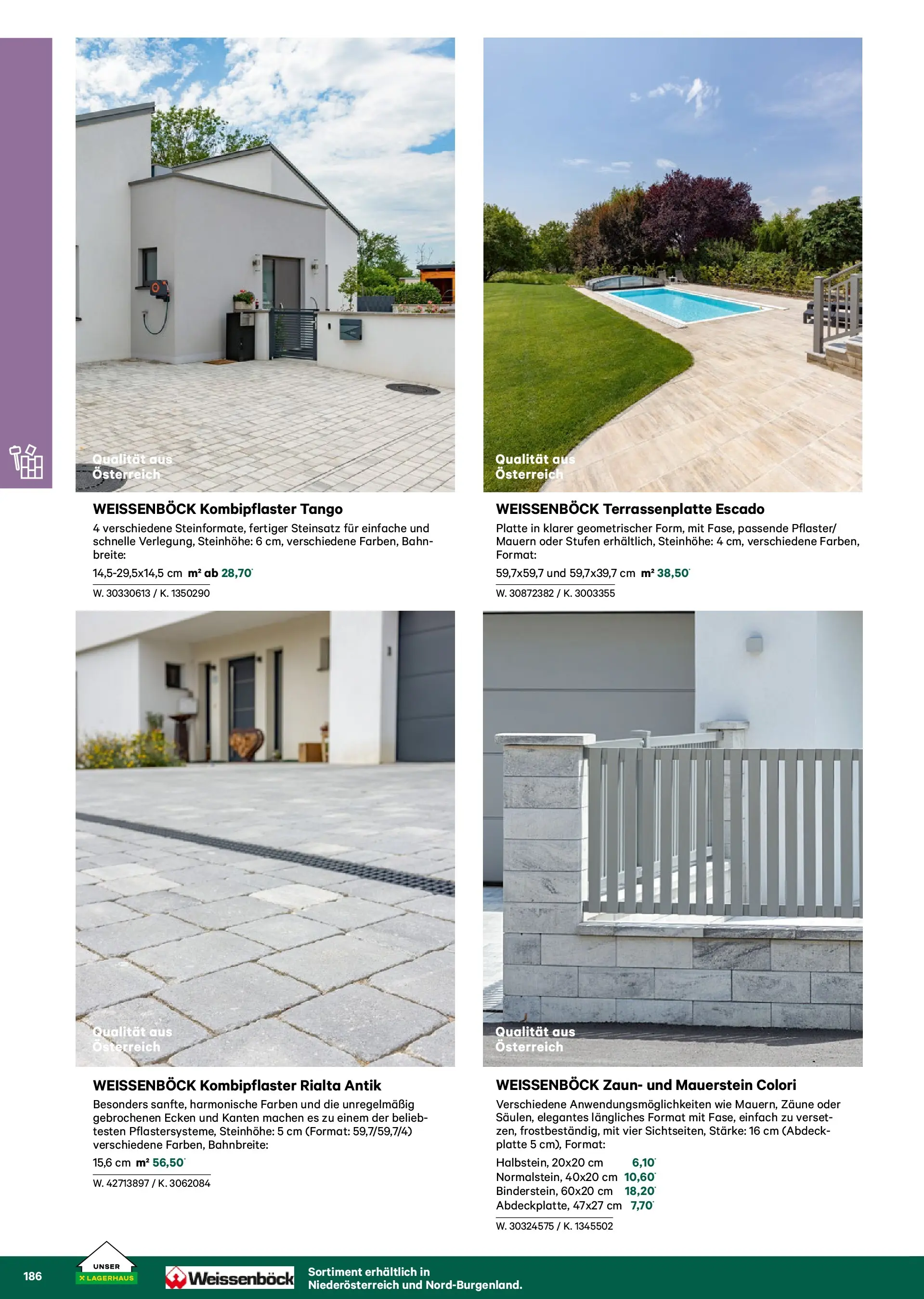 Lagerhaus Garten & Freizeit Katalog 2026 - Regau, Weyer von 01.03.2026 - Aktuelle Angebote | Seite: 186