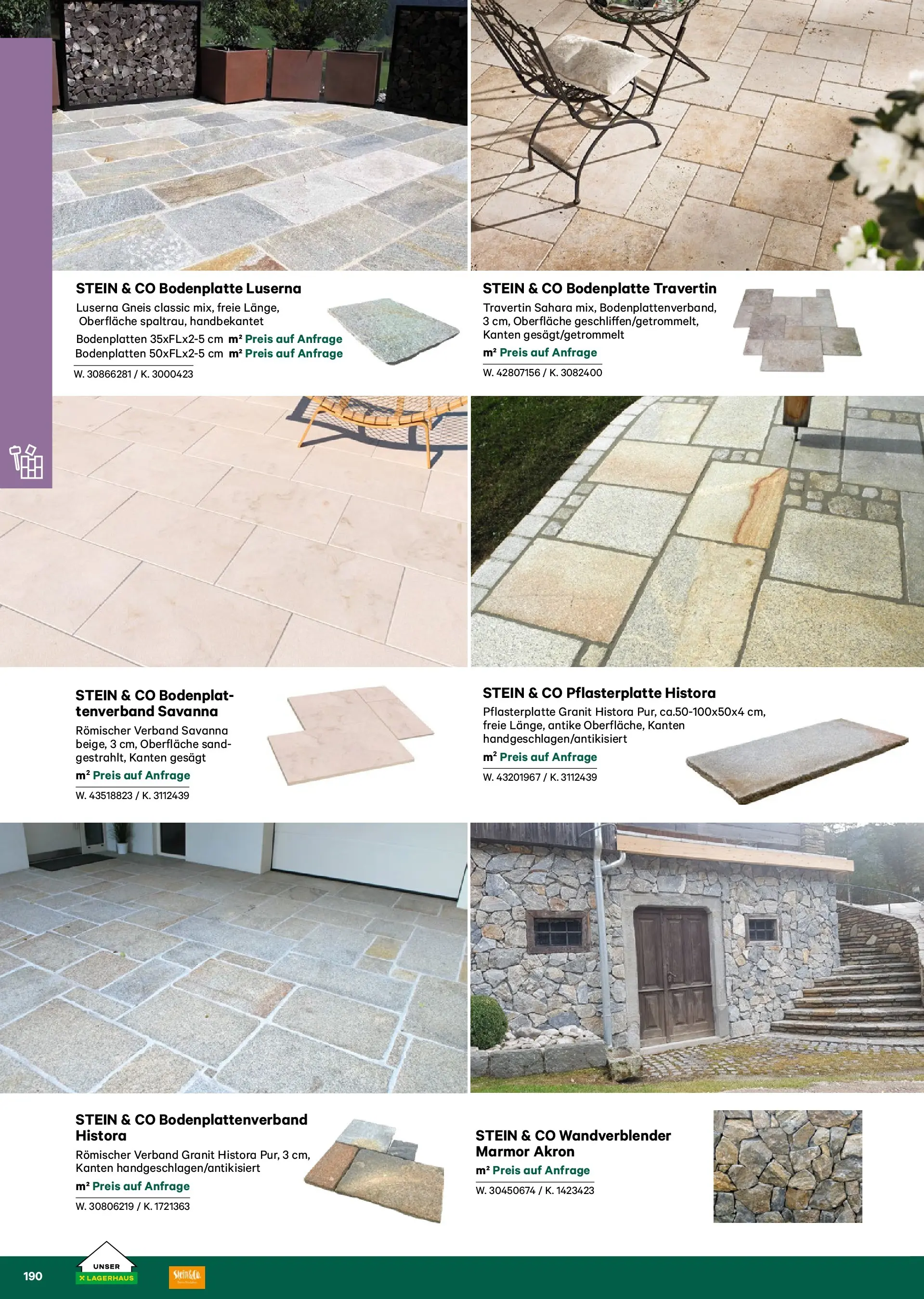 Lagerhaus Garten & Freizeit Katalog 2026 - Regau, Weyer von 01.03.2026 - Aktuelle Angebote | Seite: 190