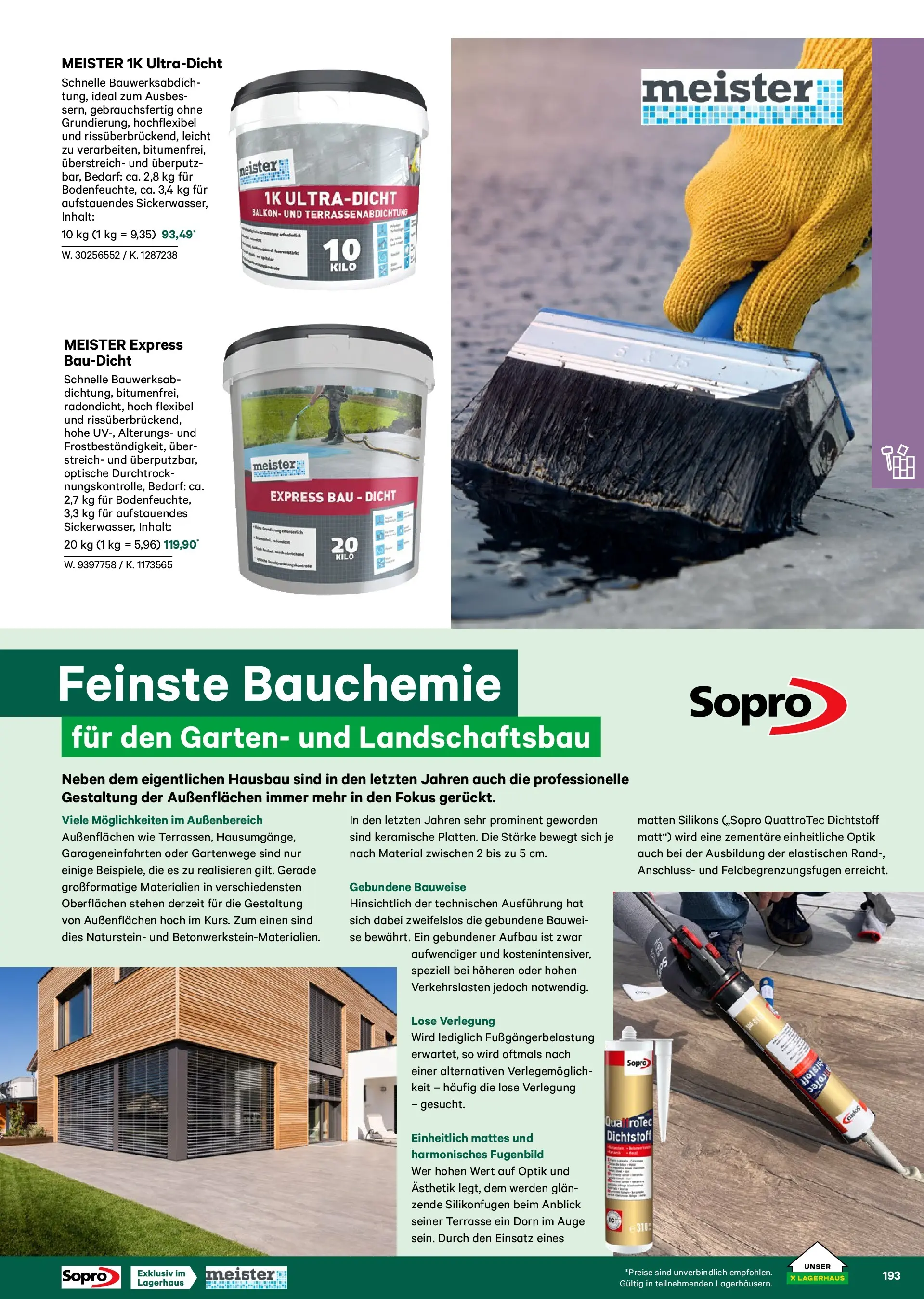 Lagerhaus Garten & Freizeit Katalog 2026 - Regau, Weyer von 01.03.2026 - Aktuelle Angebote | Seite: 193