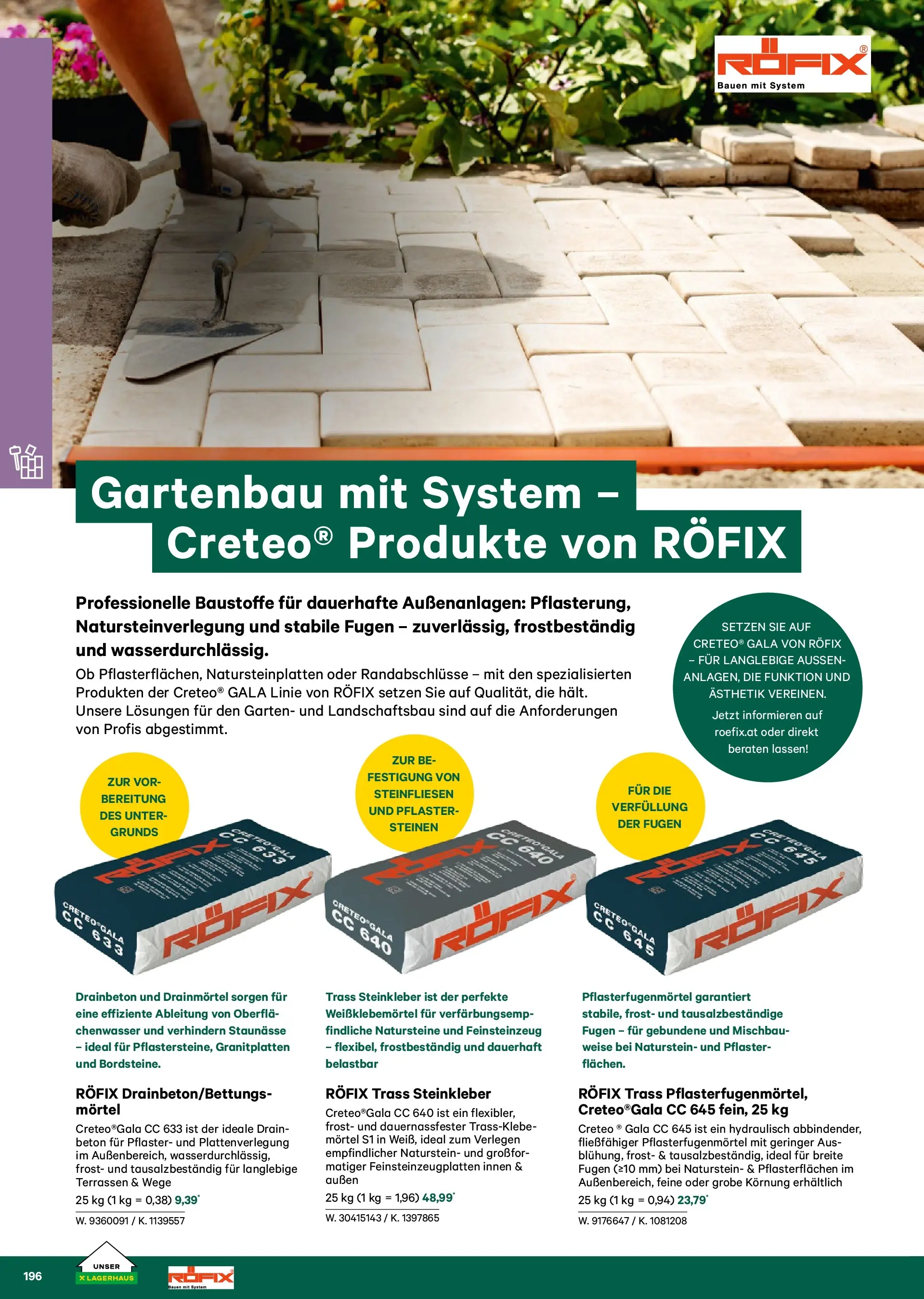 Lagerhaus Garten & Freizeit Katalog 2026 - Regau, Weyer von 01.03.2026 - Aktuelle Angebote | Seite: 196