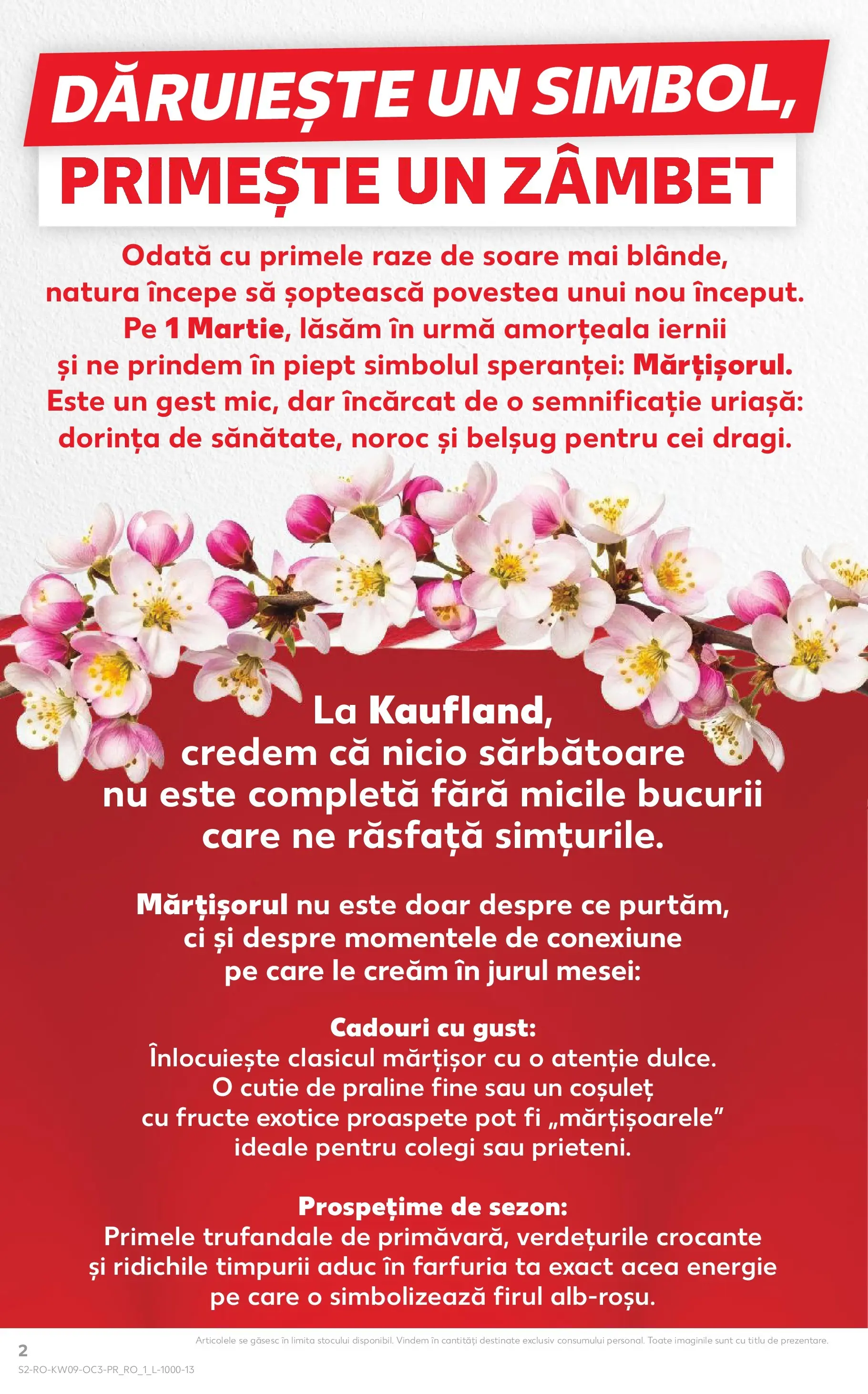 Catalog Kaufland - Viseu de Sus 24.02.2026 - Revista si Oferta | Pagină: 2 | Produse: Cutie, Praline, Fructe