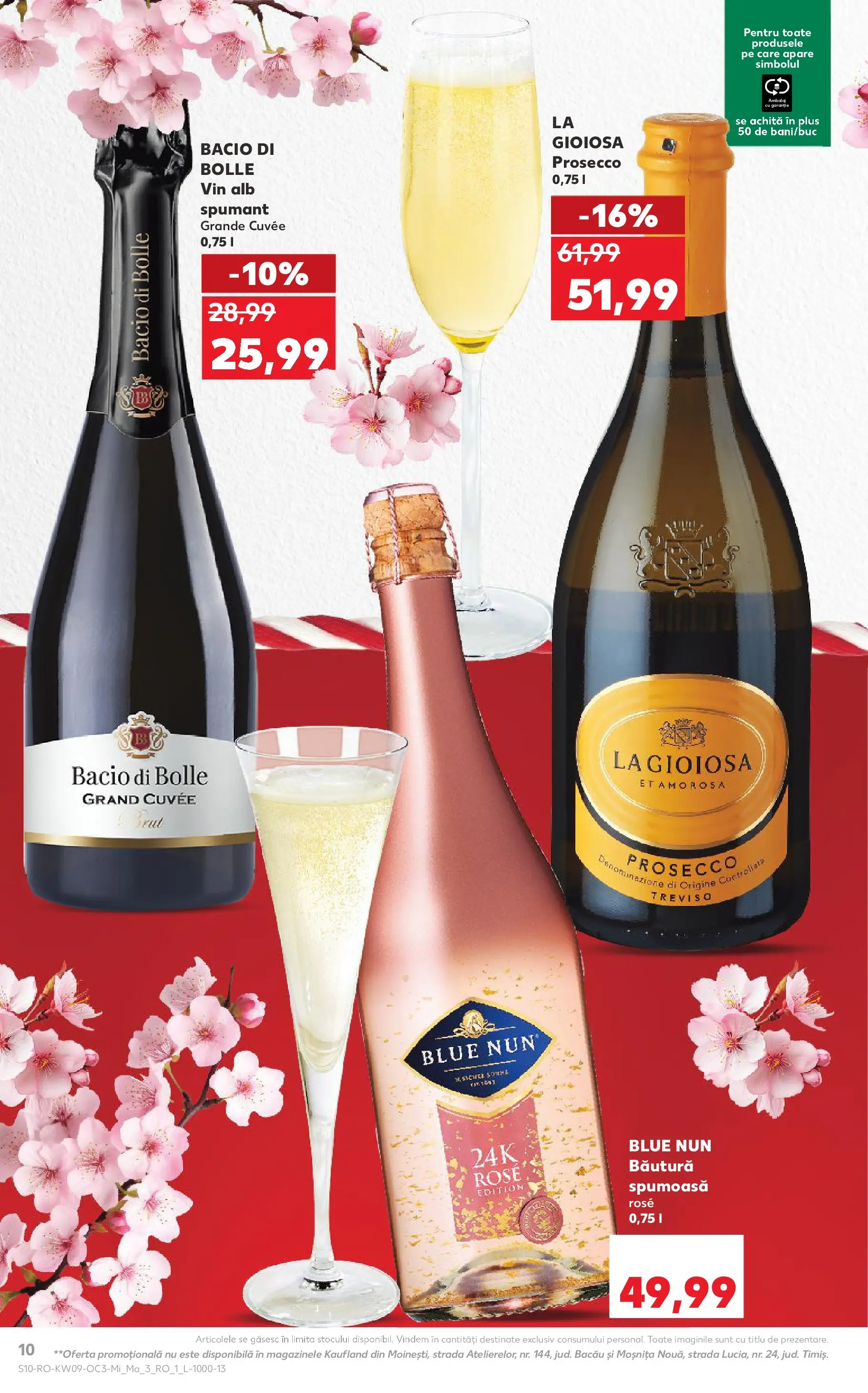 Catalog Kaufland - Viseu de Sus 24.02.2026 - Revista si Oferta | Pagină: 10 | Produse: Prosecco, Vin
