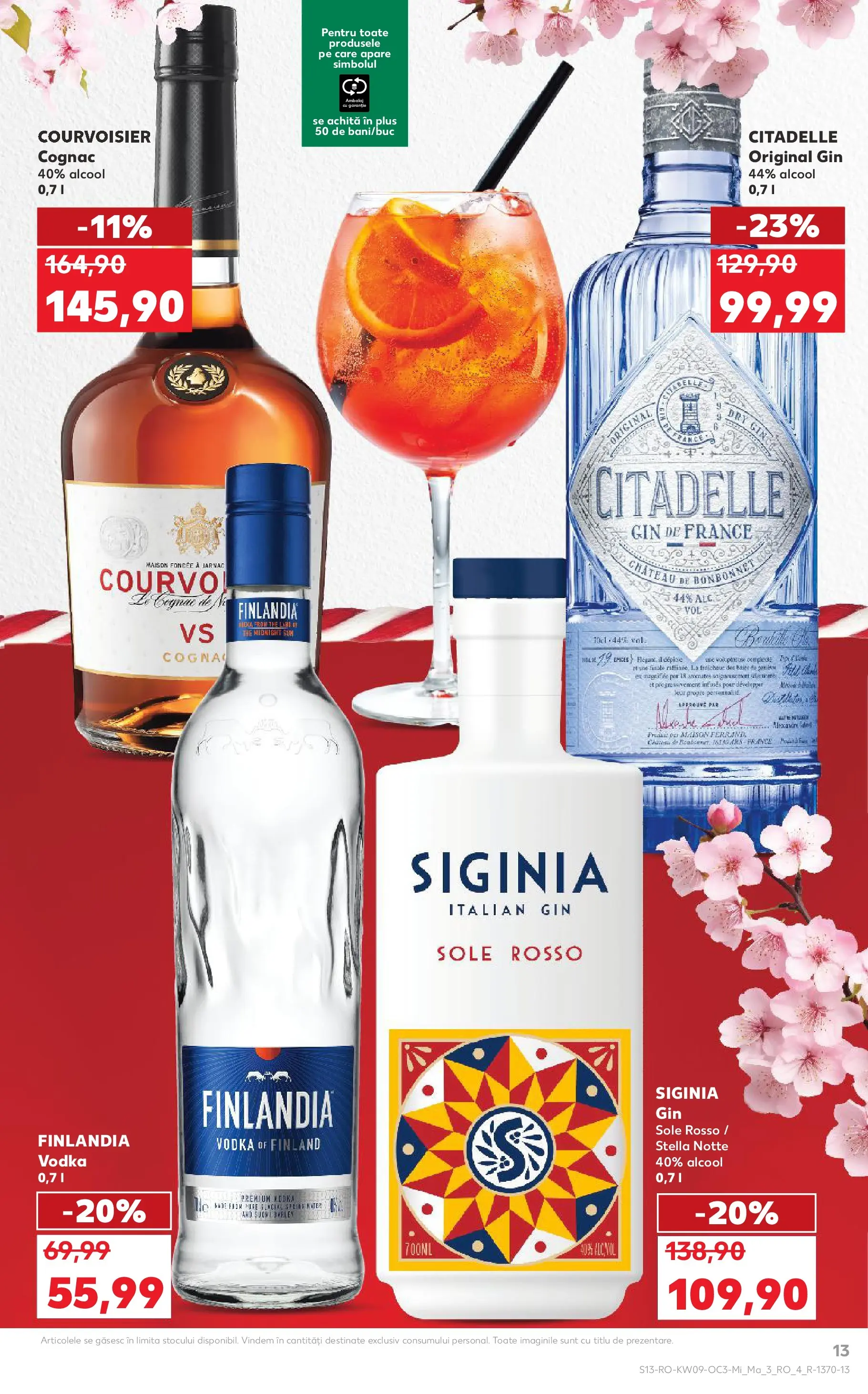 Catalog Kaufland - Comarnic 24.02.2026 - Revista si Oferta | Pagină: 13 | Produse: Gin, Vodka