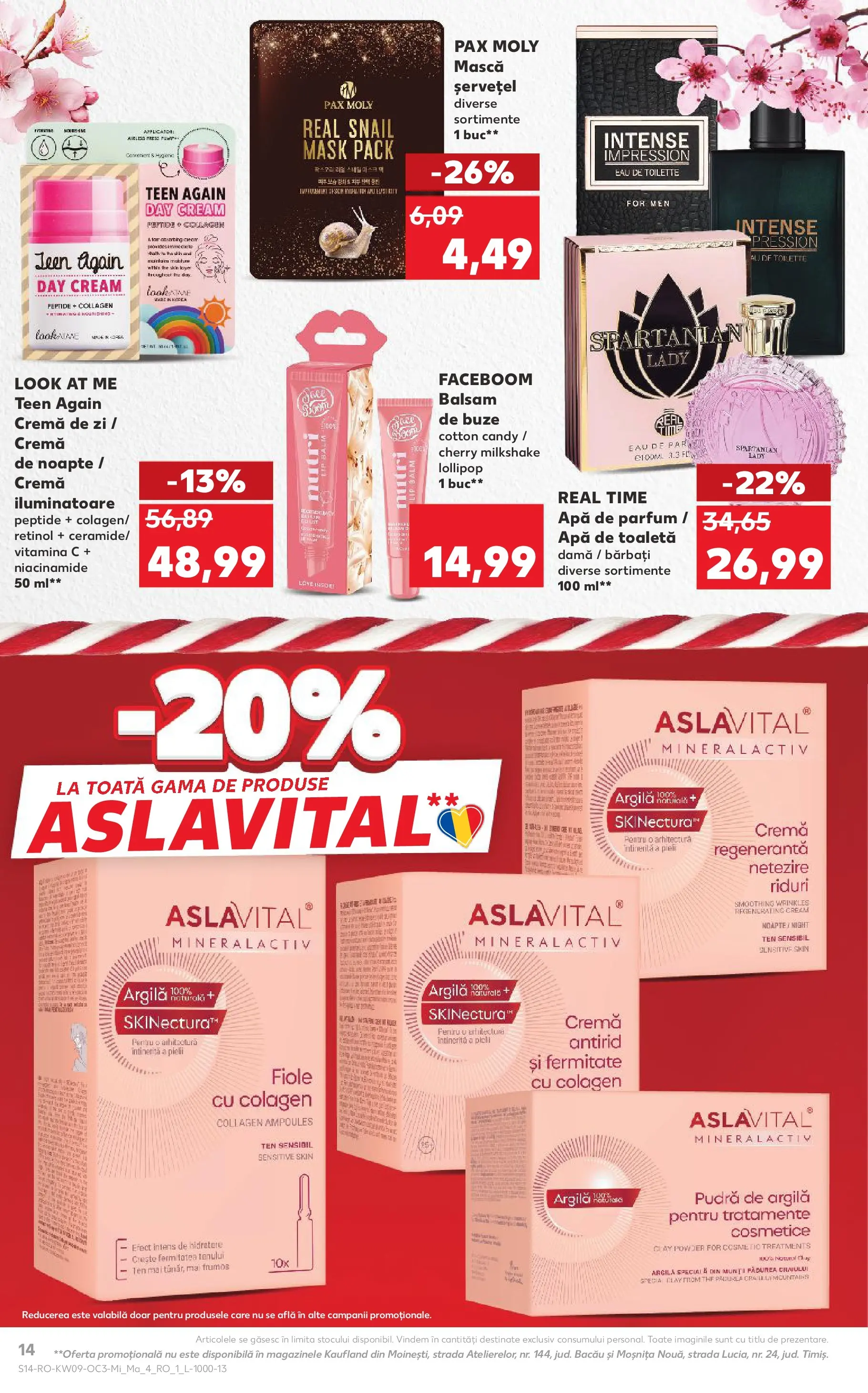 Catalog Kaufland - Viseu de Sus 24.02.2026 - Revista si Oferta | Pagină: 14 | Produse: Apă de parfum, Apă de toaletă, Cremă, Apă