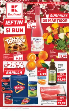 Ofertele Kaufland valabile de la 24.02.2026 Ofertele Kaufland valabile de la 24.02.2026