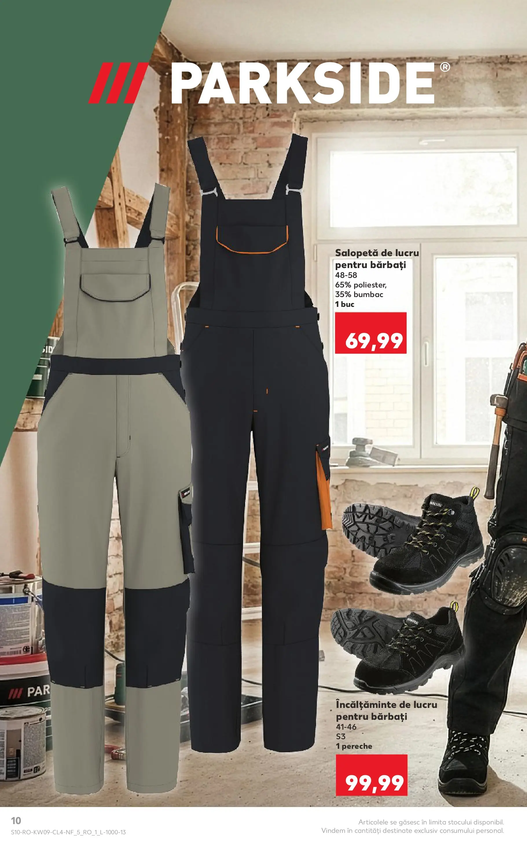 Catalog Kaufland - Comarnic 24.02.2026 - Revista si Oferta | Pagină: 10 | Produse: Bornoz takımı, Salopetă