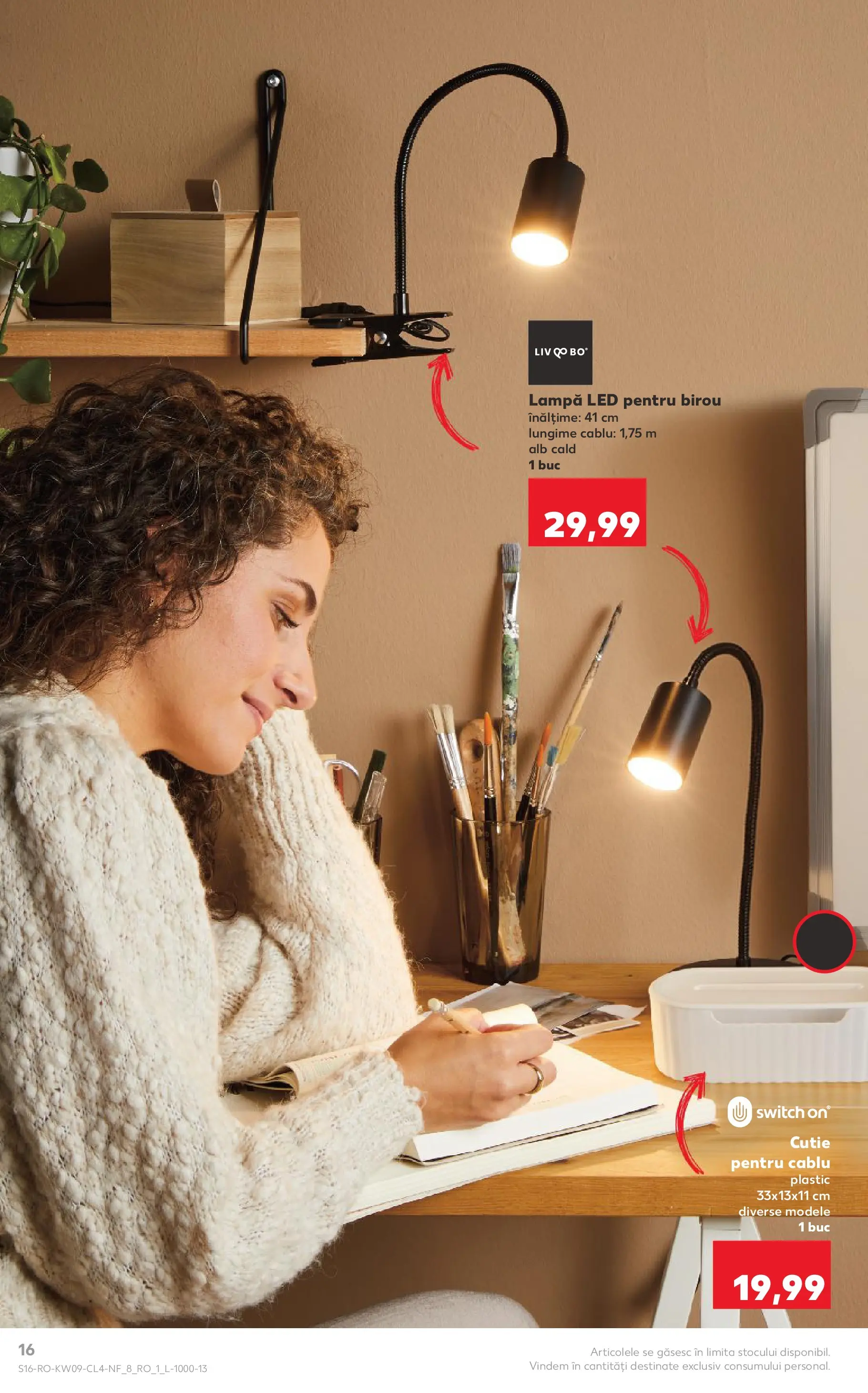 Catalog Kaufland - Comarnic 24.02.2026 - Revista si Oferta | Pagină: 16 | Produse: Cablu, Babak, Cutie, Lampă