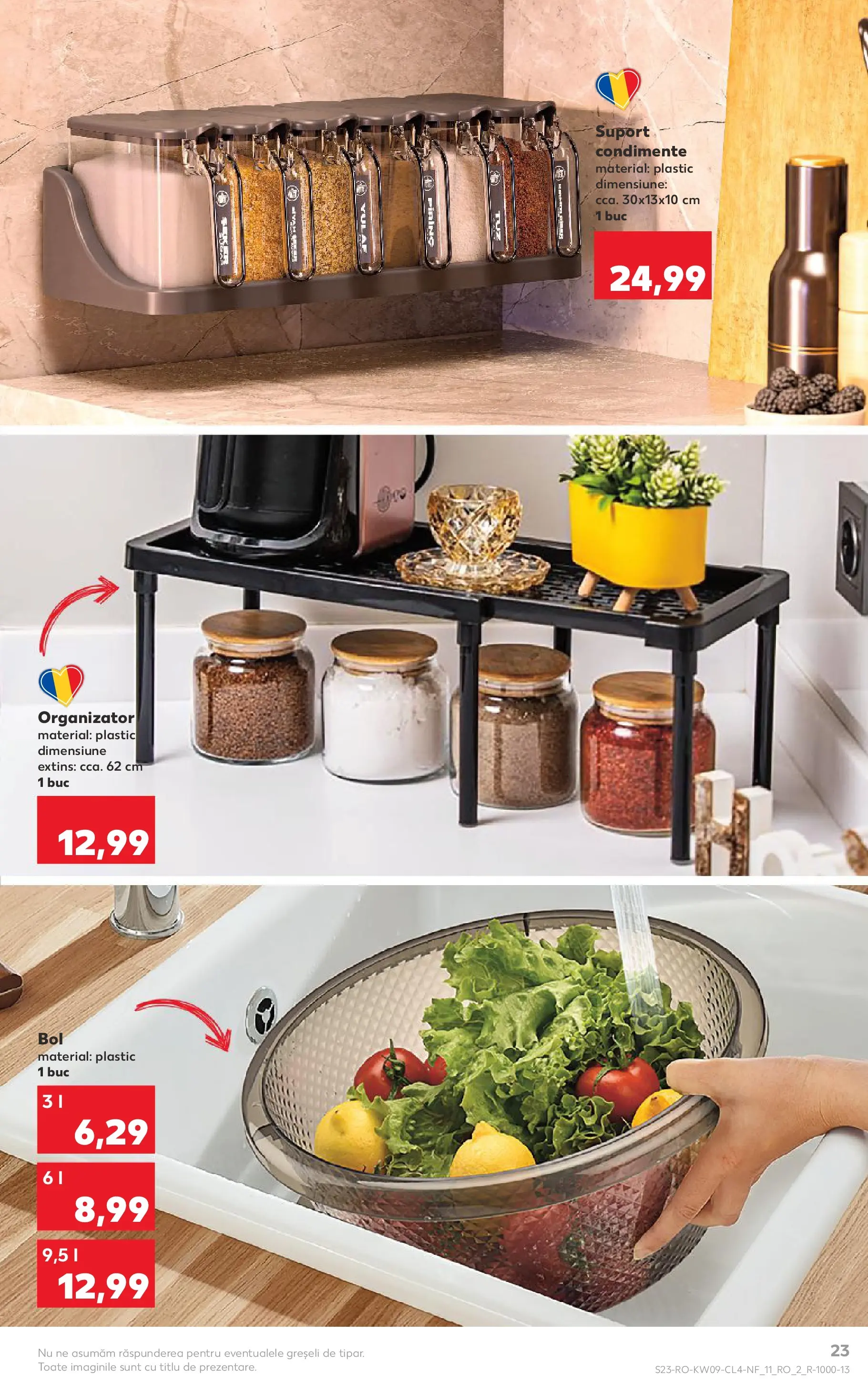 Catalog Kaufland - Comarnic 24.02.2026 - Revista si Oferta | Pagină: 23 | Produse: Bol, Condimente