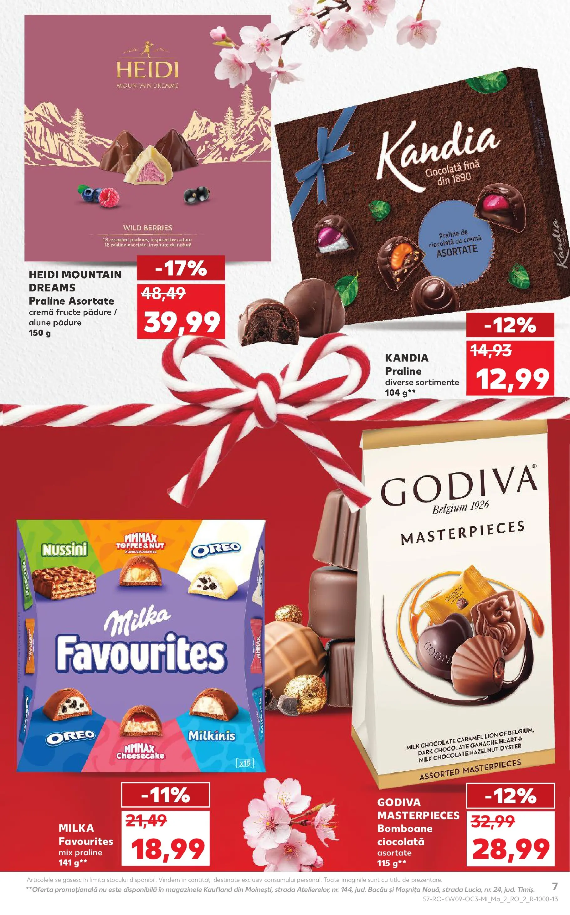Catalog Kaufland - Domnesti 24.02.2026 - Revista si Oferta | Pagină: 7 | Produse: Alune, Praline, Cremă, Bomboane