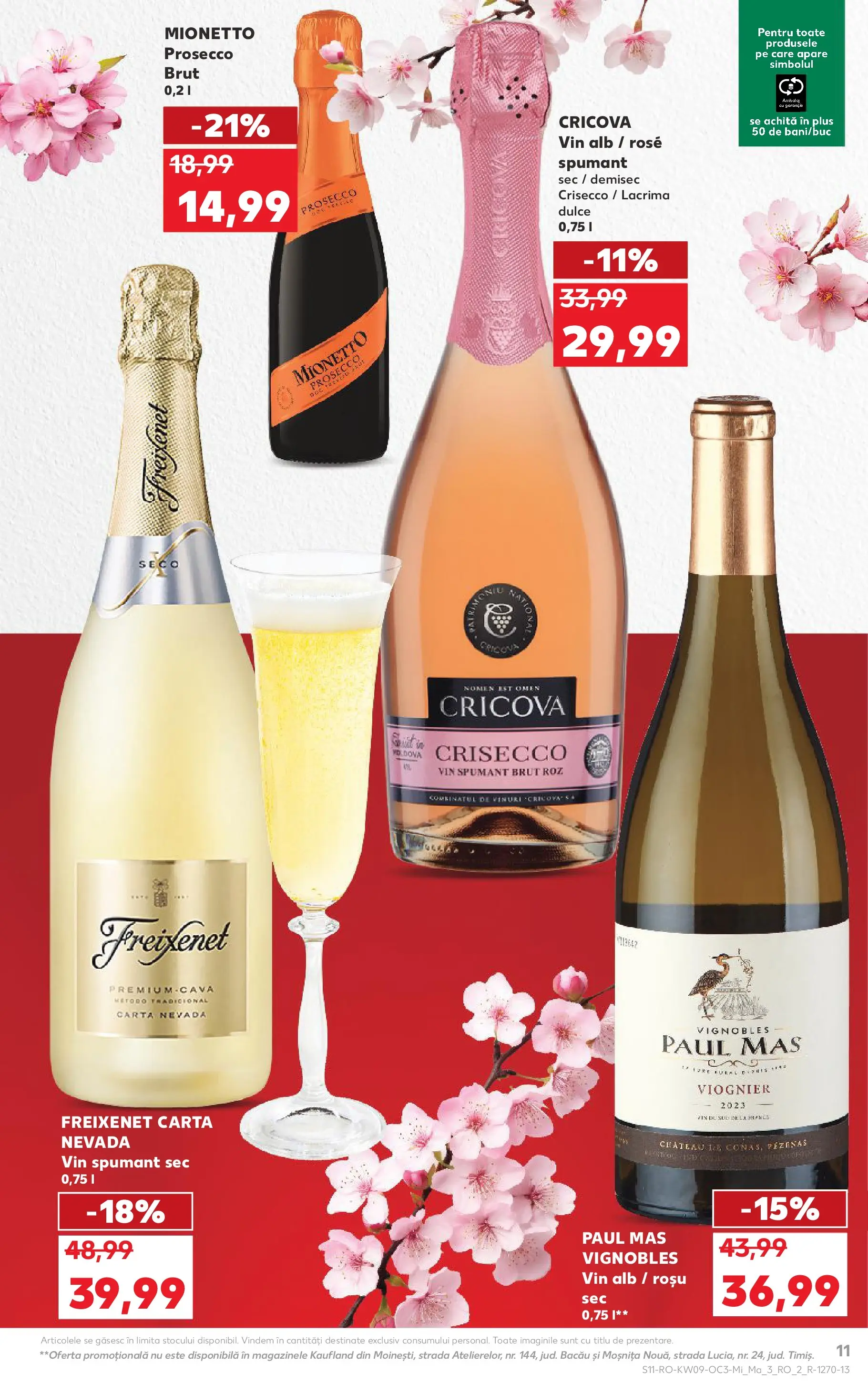 Catalog Kaufland - Arad 25.02.2026 - Revista si Oferta | Pagină: 11 | Produse: Tüy Makası ve Makineleri, Prosecco, Vin