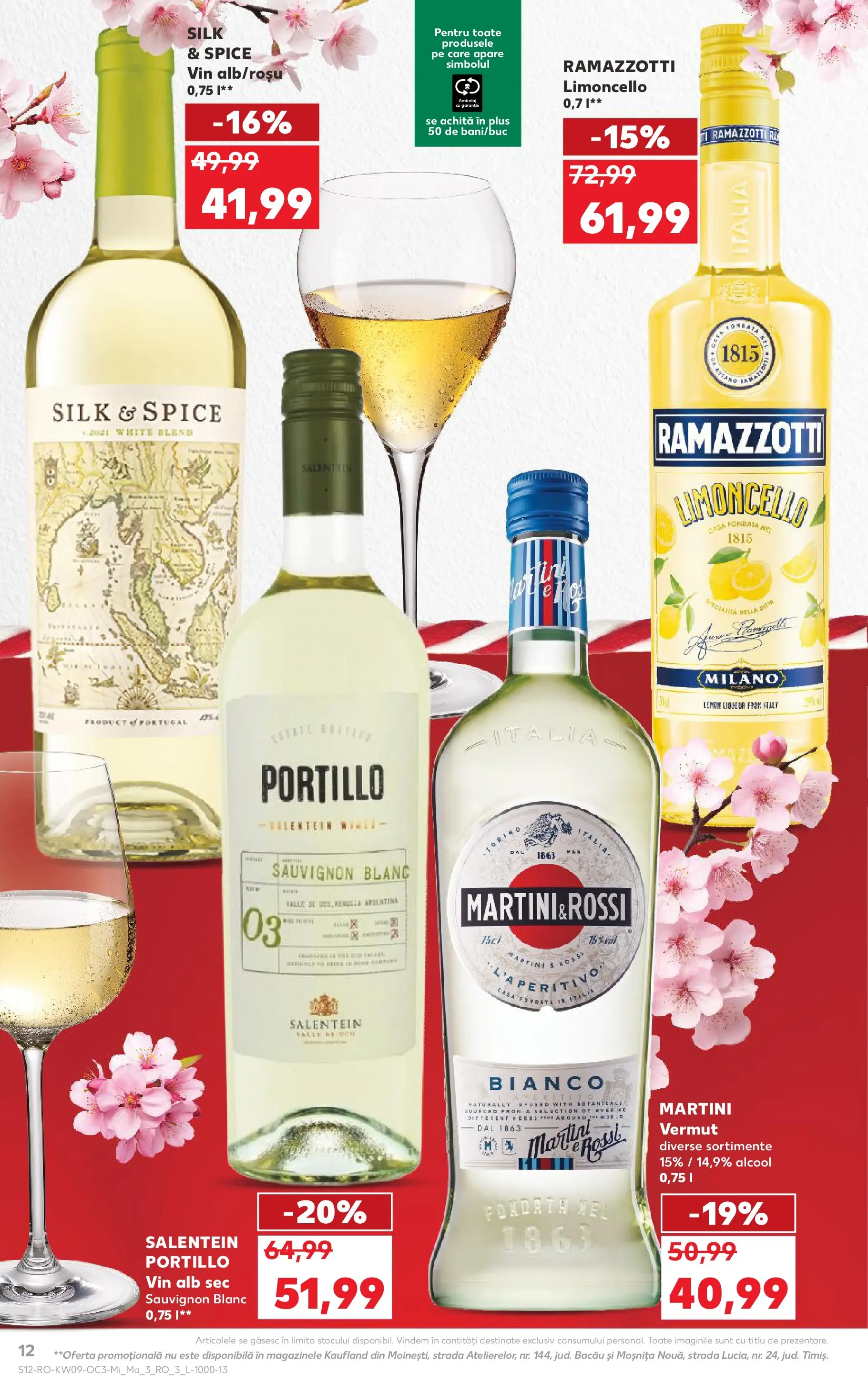 Catalog Kaufland - Domnesti 24.02.2026 - Revista si Oferta | Pagină: 12 | Produse: Yulaf, Vin