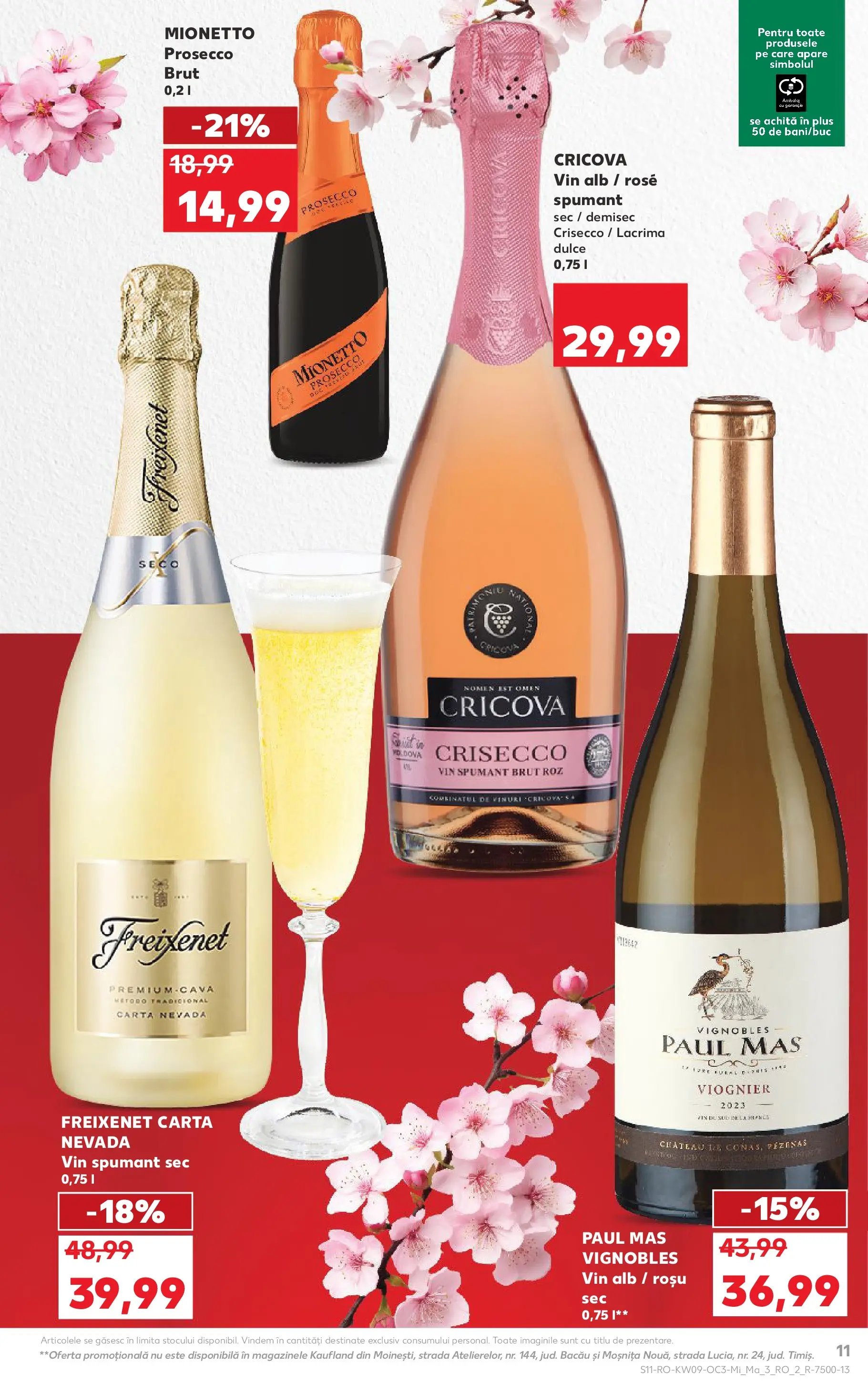 Catalog Kaufland - Viseu de Sus 24.02.2026 - Revista si Oferta | Pagină: 11 | Produse: Tüy Makası ve Makineleri, Prosecco, Vin