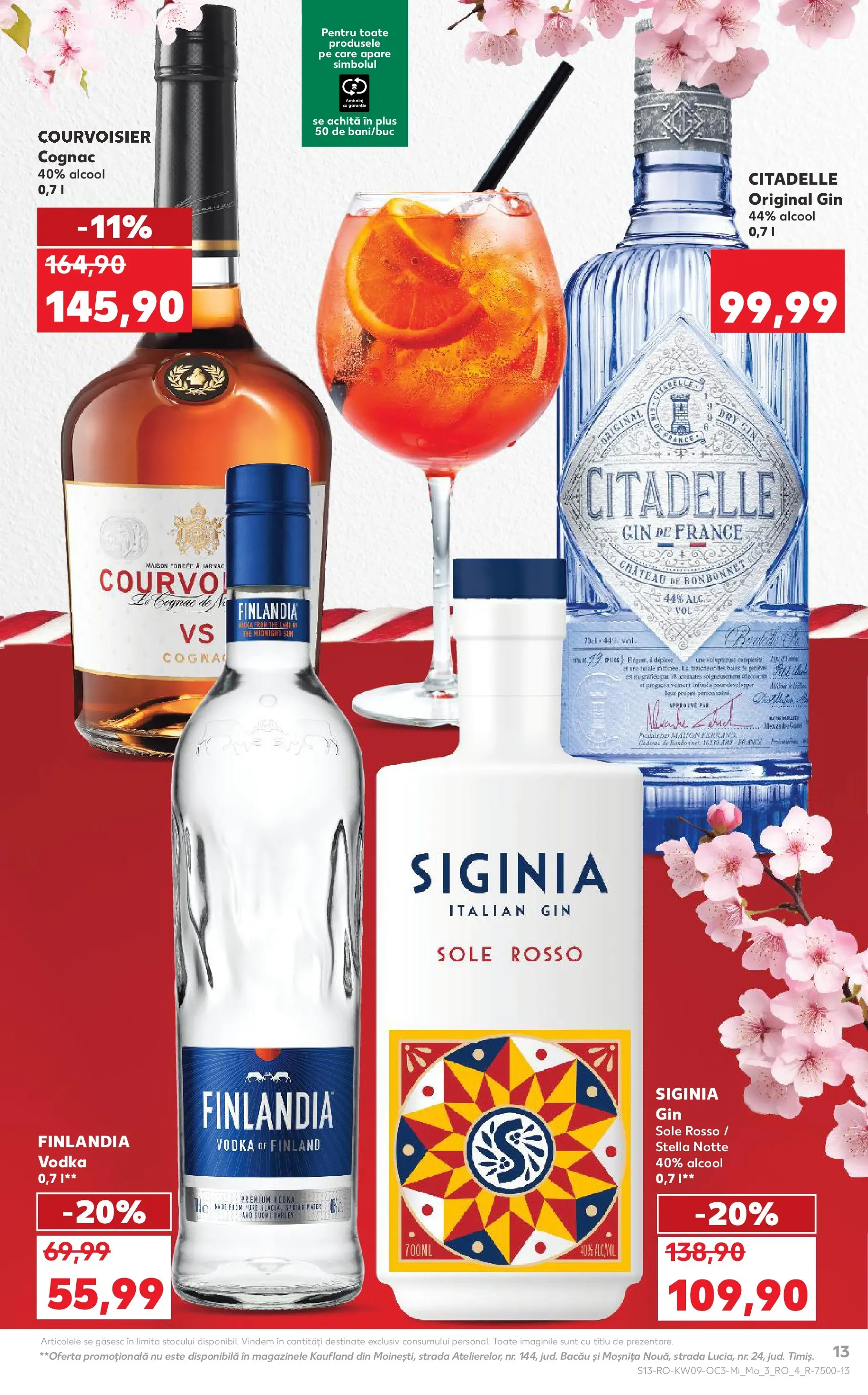 Catalog Kaufland - Viseu de Sus 24.02.2026 - Revista si Oferta | Pagină: 13 | Produse: Gin, Vodka