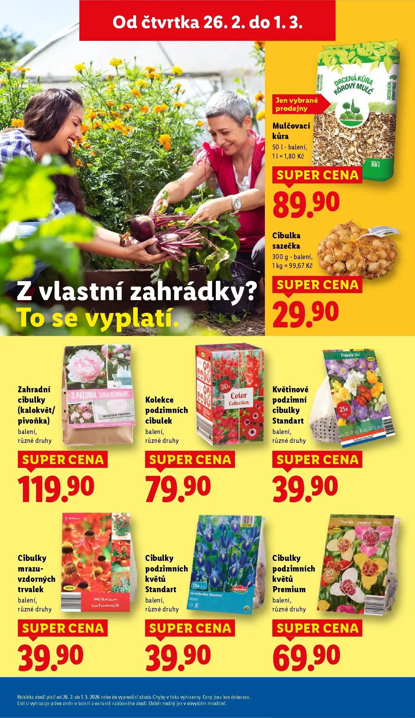 Lidl leták od 25.02.2026 - Nový akční leták | Strana: 29 | Produkty: Mulčovací kůra
