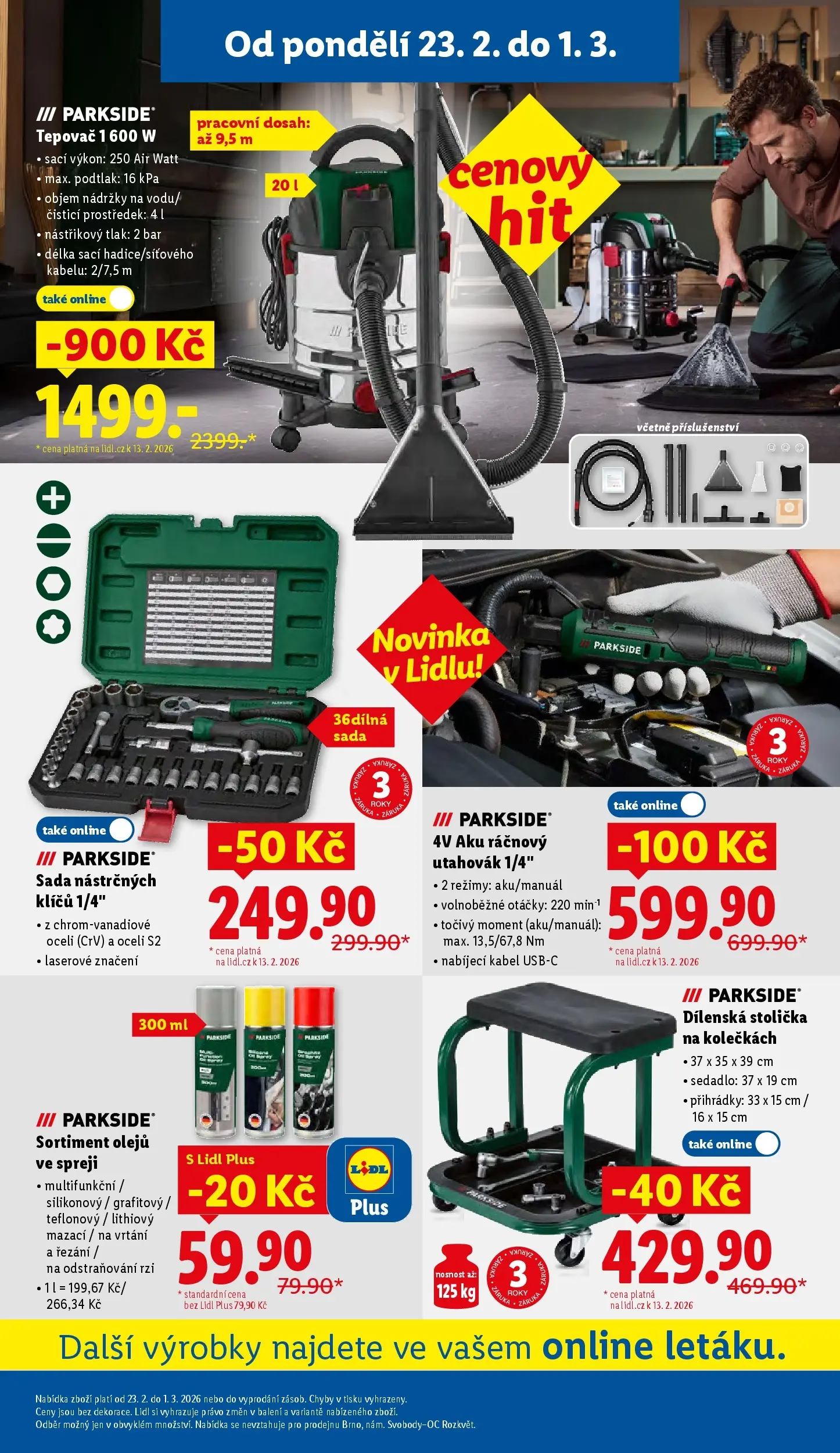 Lidl leták od 22.02.2026 - Nový akční leták | Strana: 15