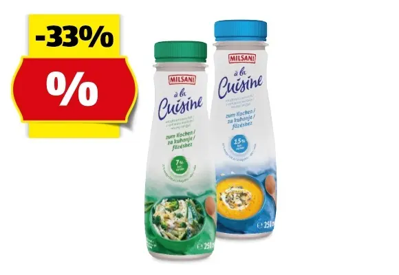 MILSANI Creme a la Cuisine, 250 ml