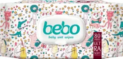Бебо/Silkline Бебешки влажни кърпички различни видове