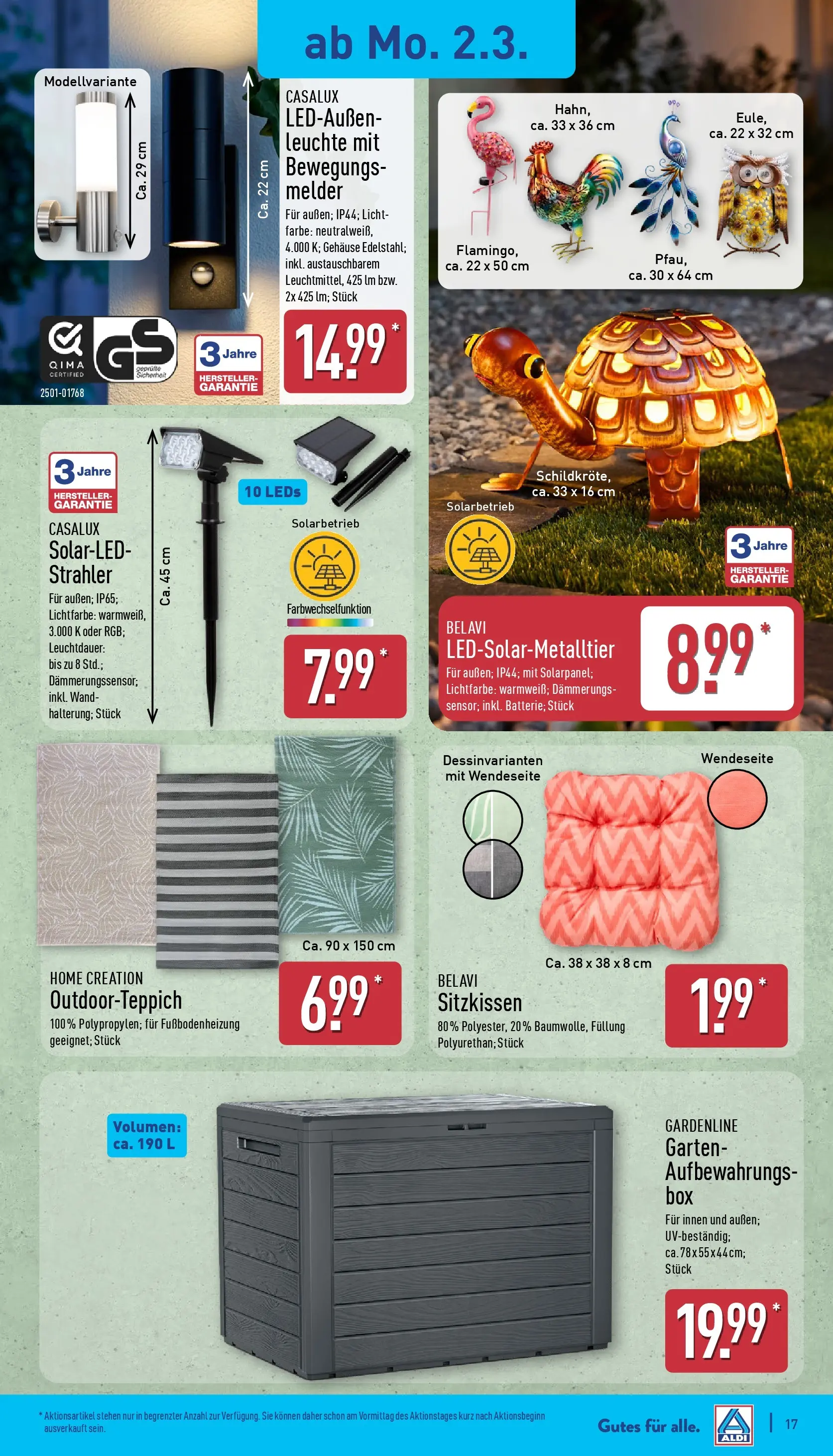 Aldi Wochenangebote (ab 02.03.2026) » Angebote Online | Seite: 22 | Produkte: Belavi, Home creation