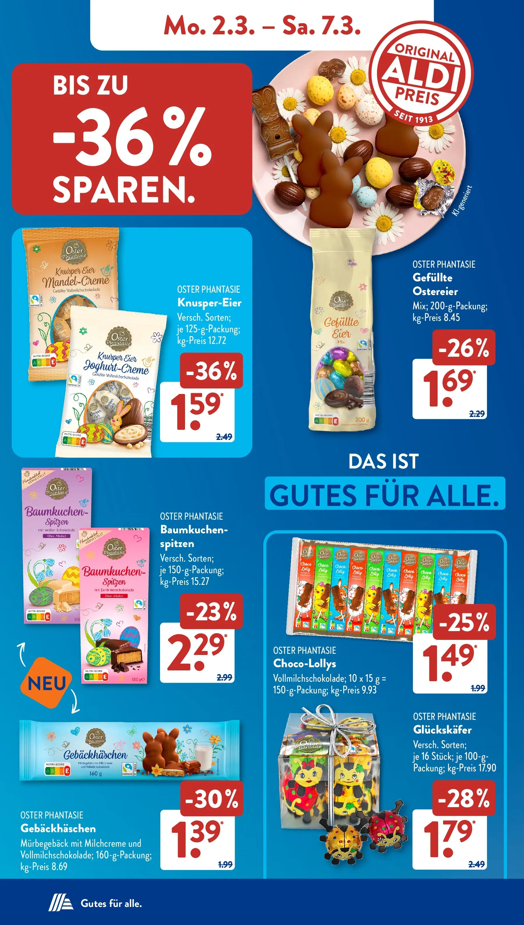 Aldi Süd Wochenangebote (ab 02.03.2026) zum Blättern | Seite: 10 | Produkte: Eier, Schokolade