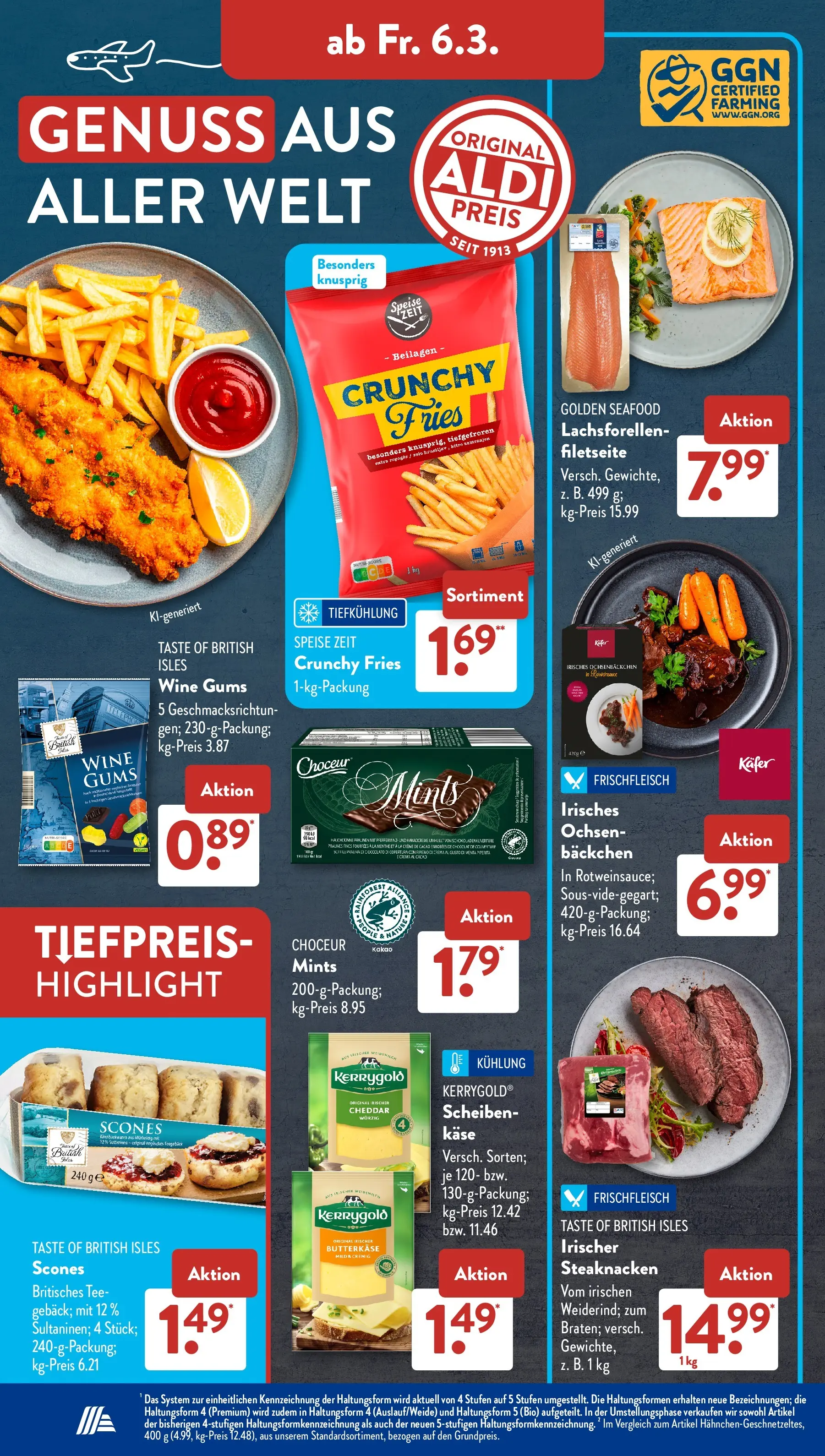 Aldi Süd Wochenangebote (ab 02.03.2026) zum Blättern | Seite: 24 | Produkte: Käse, Creme, Tee