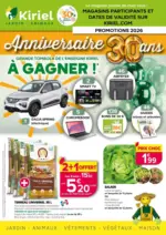 Kiriel PROMOTIONS PRINTEMPS I (12 PAGES) - au 30.05.2026
