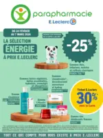 E.Leclerc Parapharmacie Prospectus Mars - au 07.03.2026