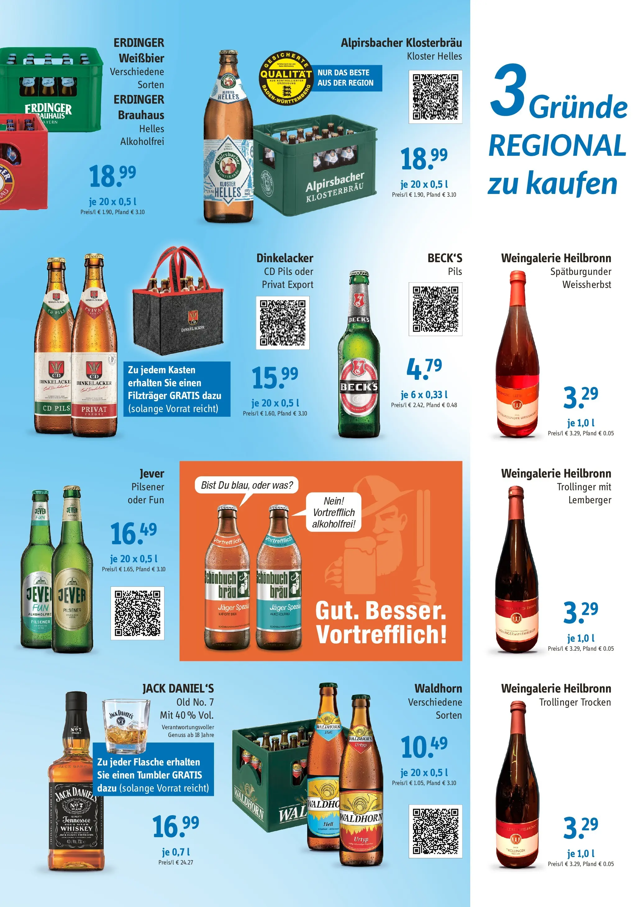 Angebote - Getränke Kusche: Angebote (ab 01.03.2026) zum Blättern | Seite: 3