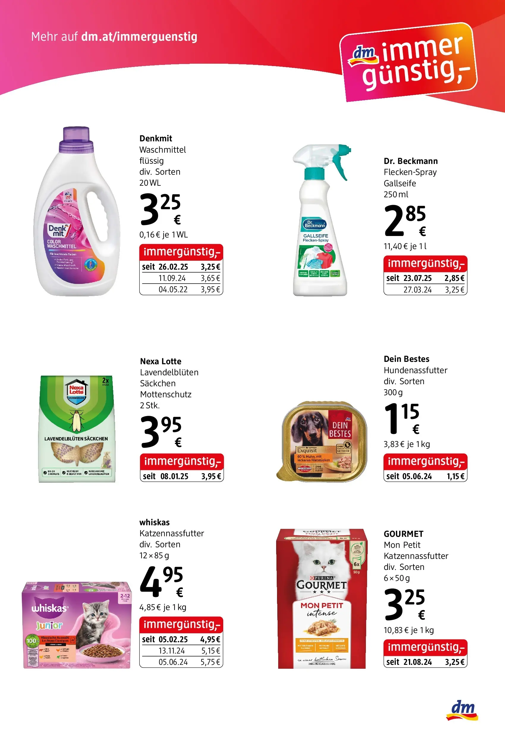 dm drogerie markt Flugblatt März 2026 - Wien von 26.02.2026 - Aktuelle Angebote | Seite: 11 | Produkte: Eis, Waschmittel