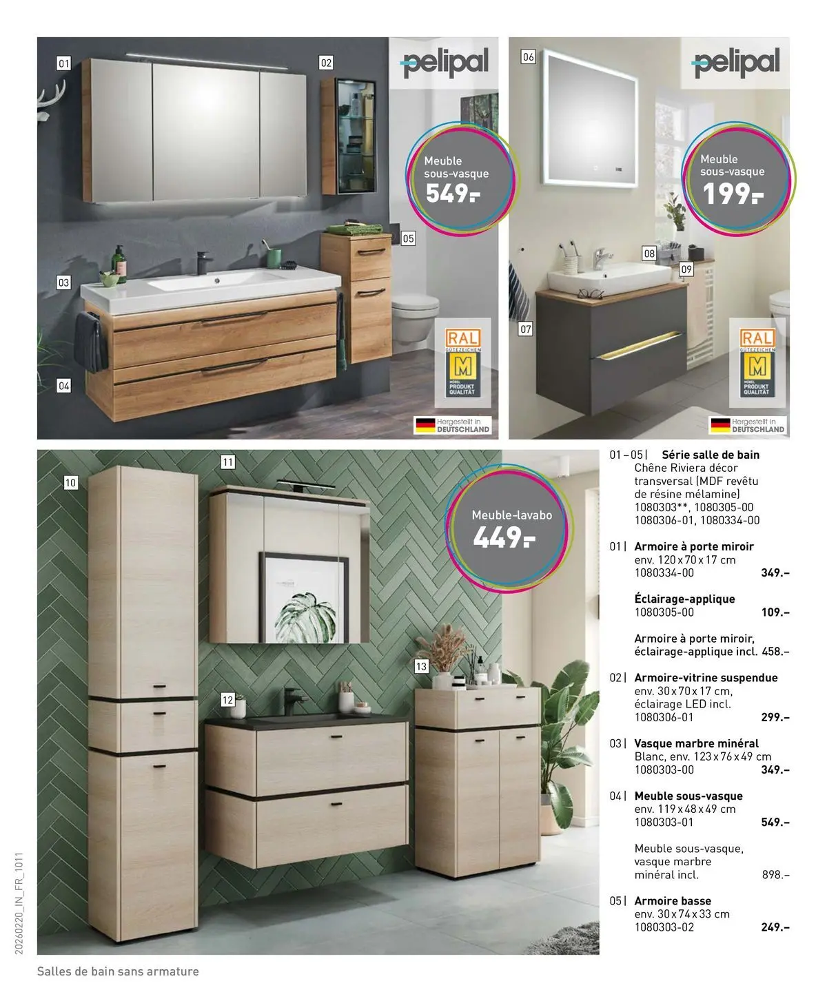 Möbel Martin - Amenagér, c'est facile! à partir du 27/02/2026 - promo en ligne | Page: 10 | Produits: Meuble, Porte, Armoire, Miroir