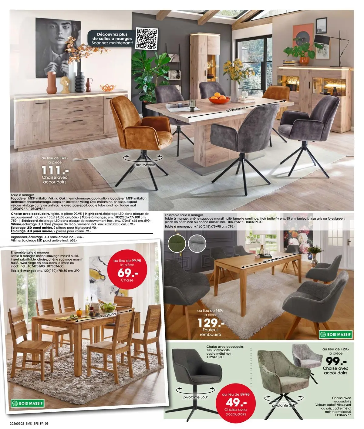 Möbel Martin - Möbel Martin: Offres hebdomadaires à partir du 01/03/2026 - promo en ligne | Page: 8 | Produits: Fauteuil, Table, Chaise, Cadre