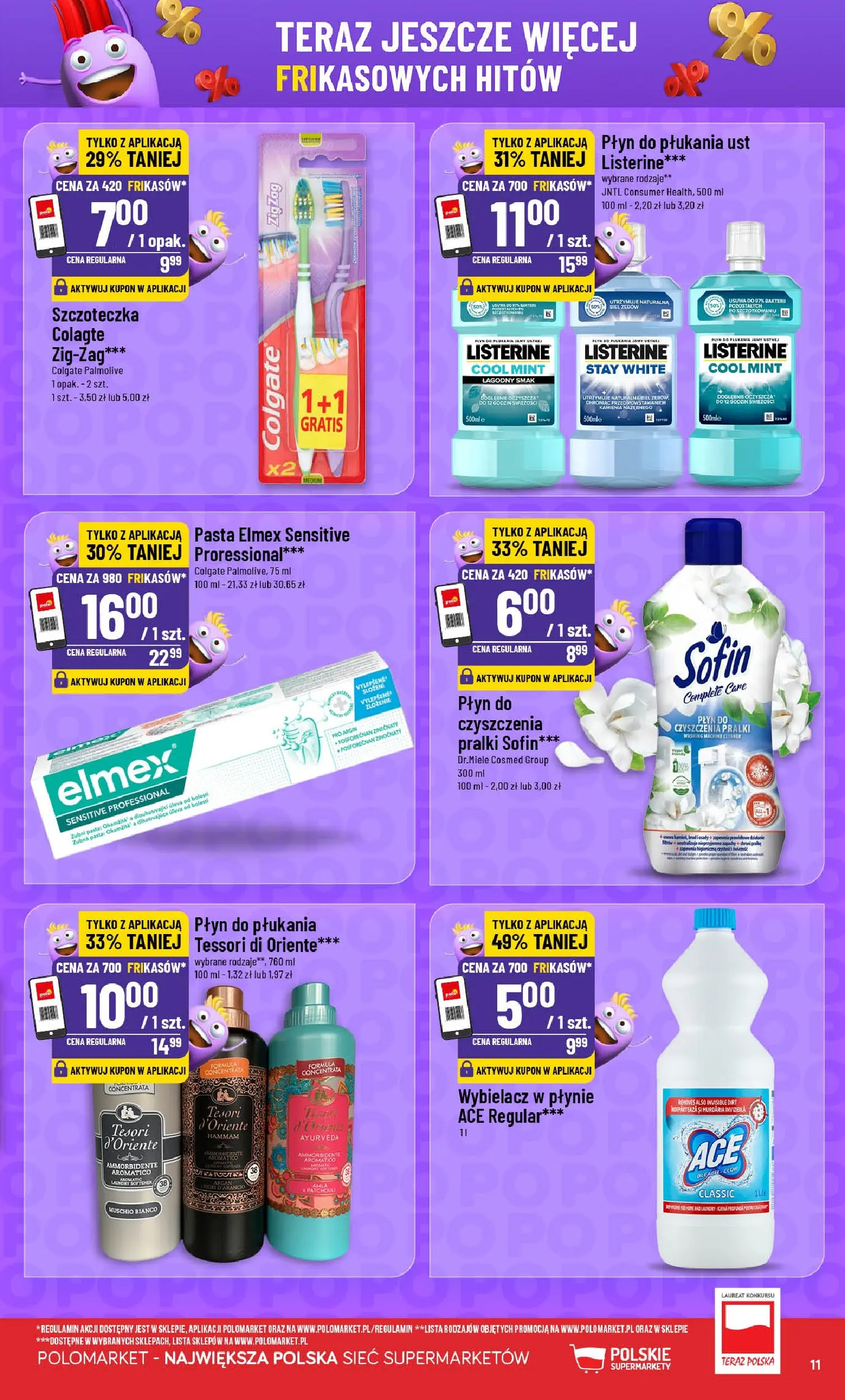 Nowa POLOmarket gazetka od jutra 25.02.2026 (PDF) | Strona: 11 | Produkty: Tesori d'oriente, Płyn do płukania ust
