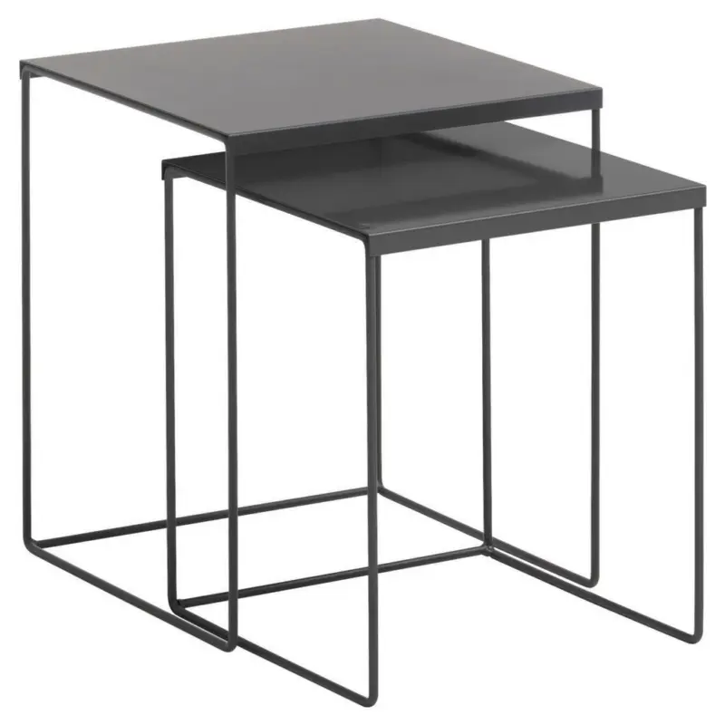 Satztisch in Metall 38/38/45 cm