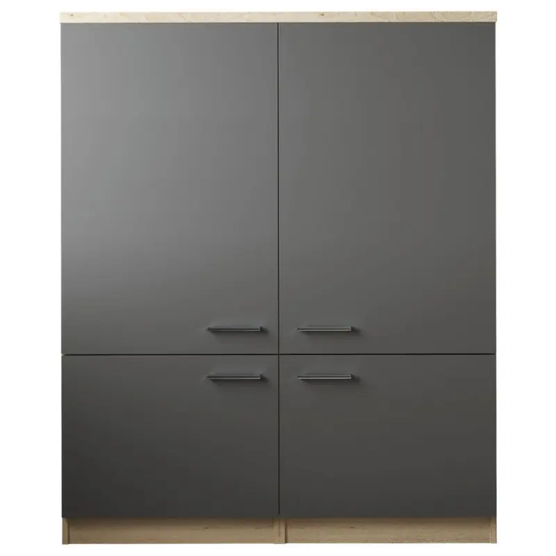 Mehrzweckschrank 120/144,9/60 cm in Eichefarben