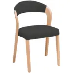 XXXLutz Lauterach - Ihr M&ouml;belhaus bei Bregenz Stuhl in Holz, Textil Dunkelgrau, Wildeiche