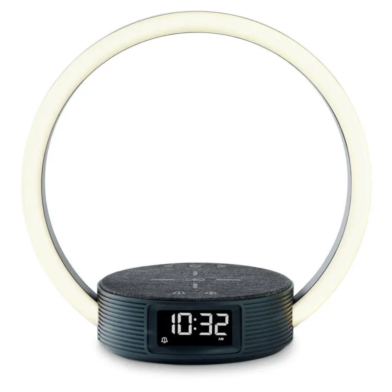 Wecker Multicolor, Schwarz