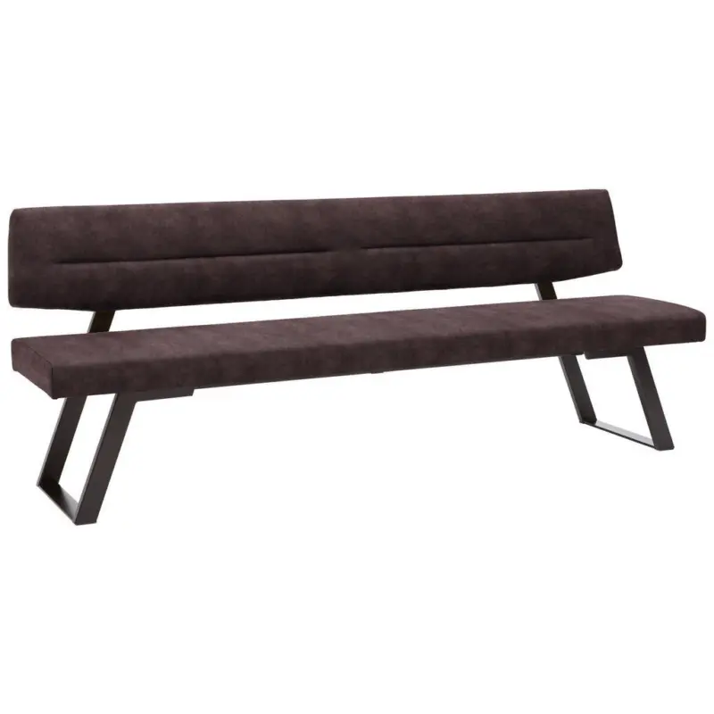 Sitzbank 210/85/58 cm in Dunkelbraun