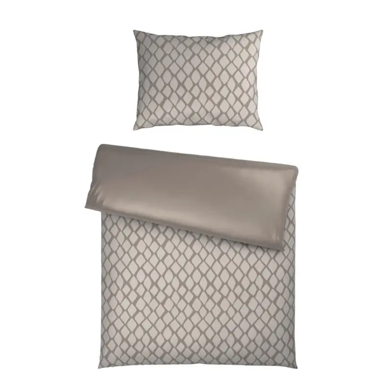 Wendebettw&auml;sche Stripes DK Satin 140/200 cm