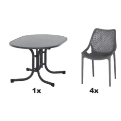 Gartengarnitur 5-teilig