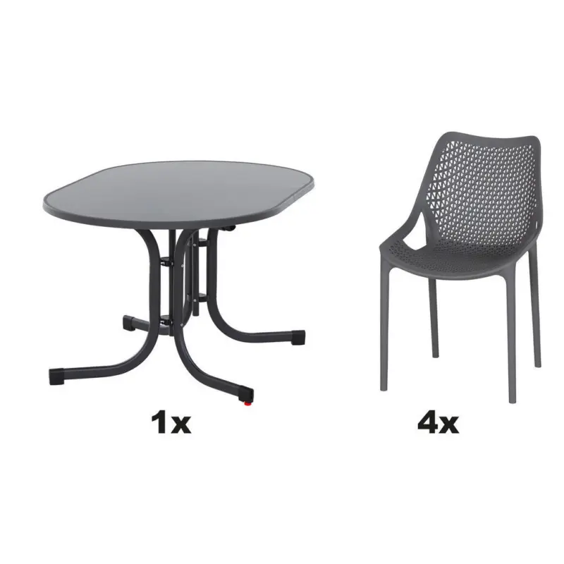 Gartengarnitur 5-teilig