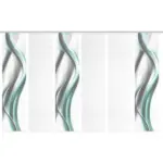 XXXLutz Lauterach - Ihr M&ouml;belhaus bei Bregenz Fl&auml;chenvorhang in Grau, Wei&szlig;, Mintgr&uuml;n blickdicht