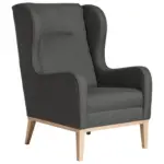 XXXLutz Lauterach - Ihr M&ouml;belhaus bei Bregenz Ohrensessel in Flachgewebe Anthrazit