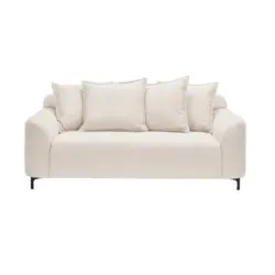 2,5-Sitzer in Chenille Elfenbein