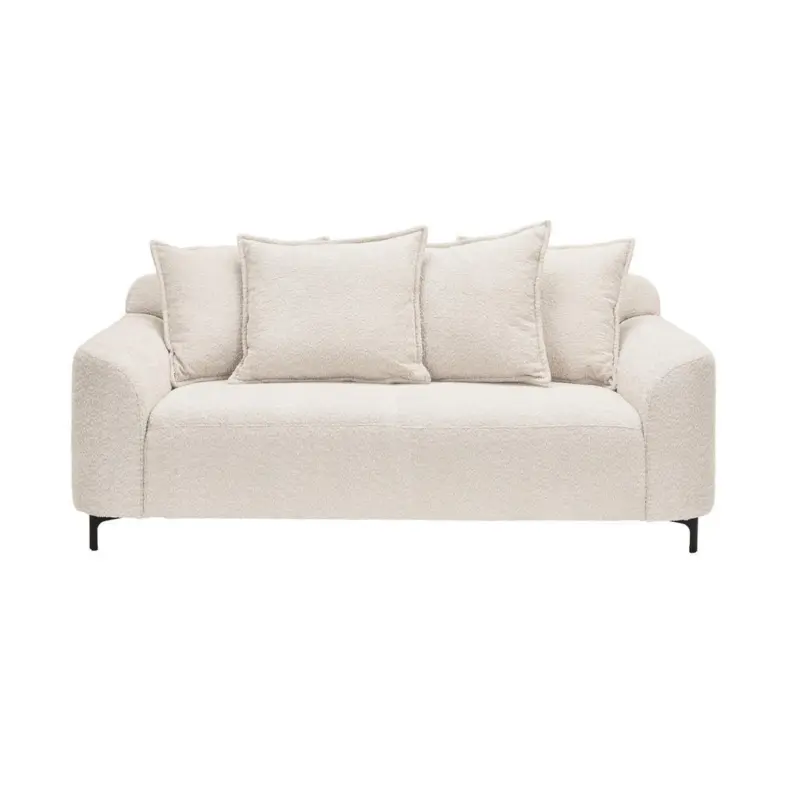 2,5-Sitzer in Chenille Elfenbein