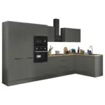 XXXLutz Lauterach - Ihr M&ouml;belhaus bei Bregenz Eckk&uuml;che 360/165 cm in Graphitfarben