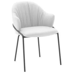 Armlehnstuhl Lederauswahl, Gestellauswahl Echtleder